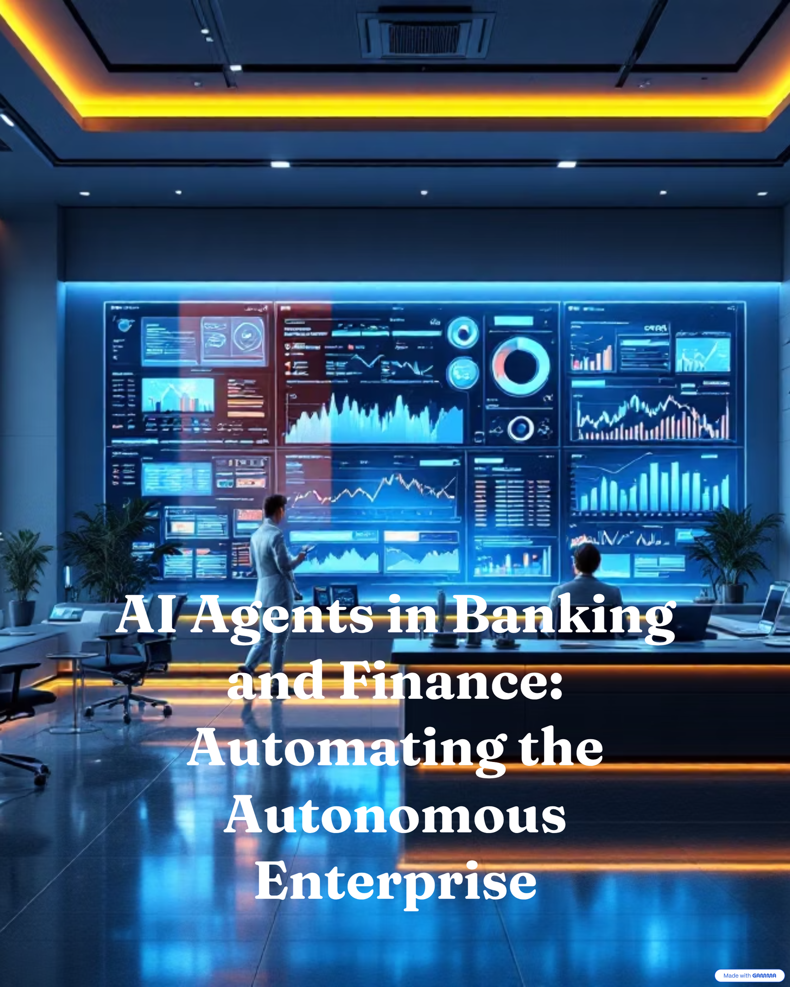 AI Agents in Banking and Finance: Automating the Autonomous Enterprise