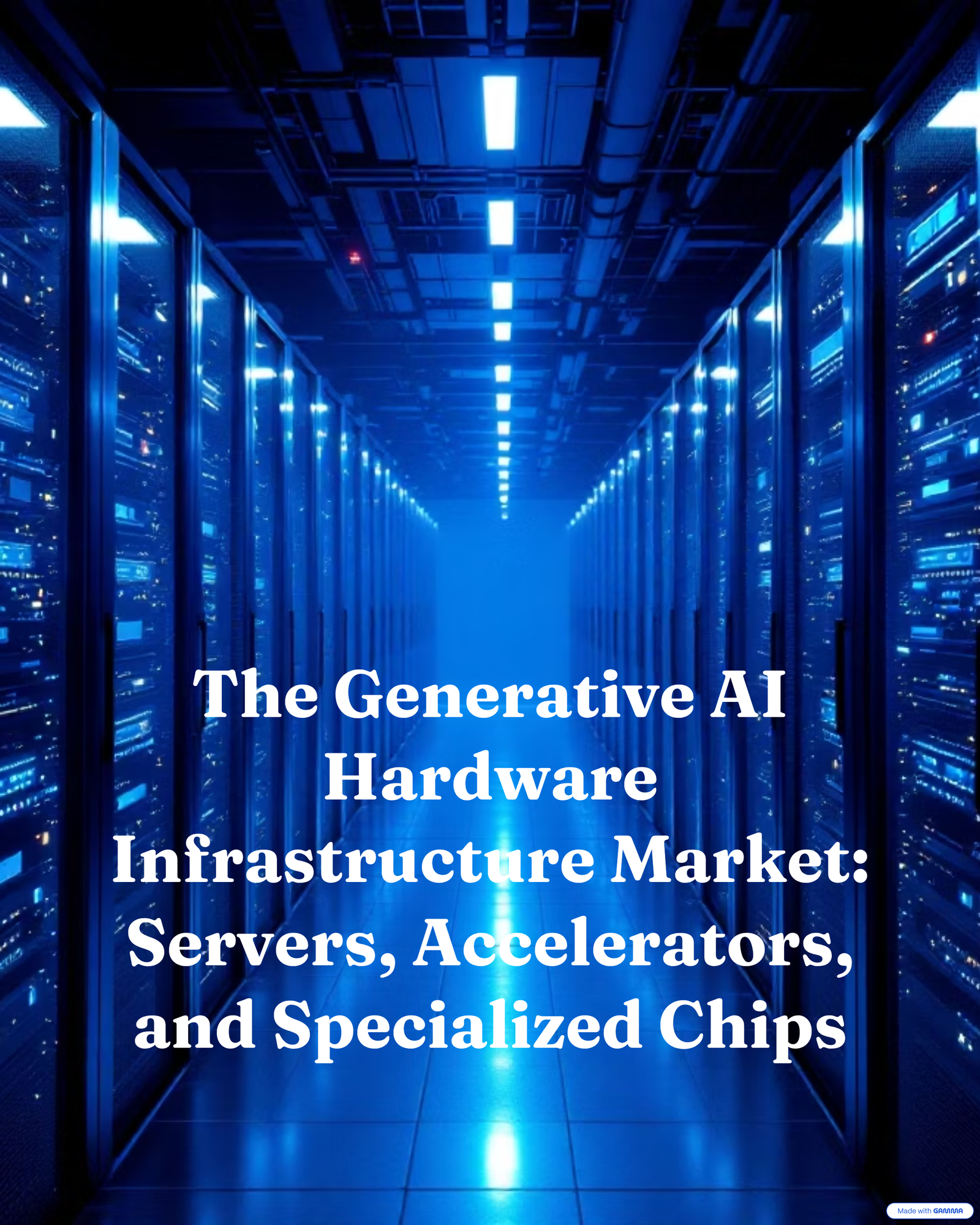 The Generative AI Hardware Infrastructure Market: Servers, Accelerators, and Specialized Chips